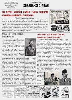 Soeara Sejarah TAHOEN KE 2 - NO 3