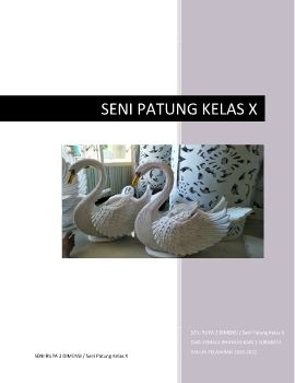 SENI PATUNG KELAS X