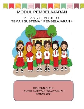 Bahan Ajar Tema 1 ST 1 PB 4 - Pelatihan