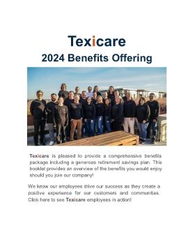 2024 Benefits Overview for Texicare - Exempt Employees