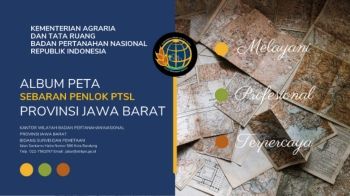 Album Peta Sebaran Penlok PTSL Provinsi Jawa Barat