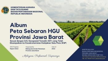 Album Peta Sebaran HGU Provinsi Jawa Barat