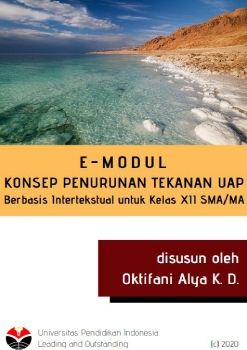 Prototype E-Modul Pembelajaran Berbasis Intertekstual pada Konsep Penurunan Tekanan Uap