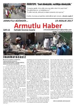 Armutlu Haber 16. Sayı...