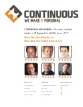 client testimonal book