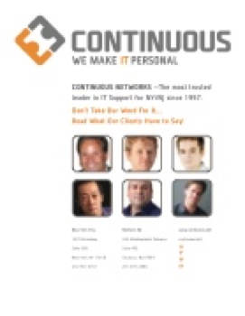 client testimonal book