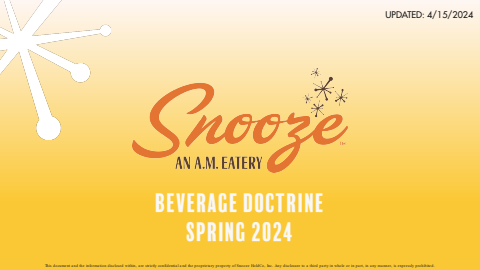 Beverage Doctrine 4/16/24