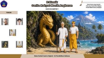 E-KOMIK CERITA RAKYAT MANIK ANGKERAN