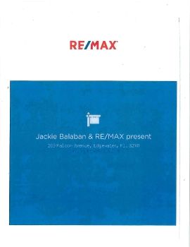 Jackie Balaban and REMAX present