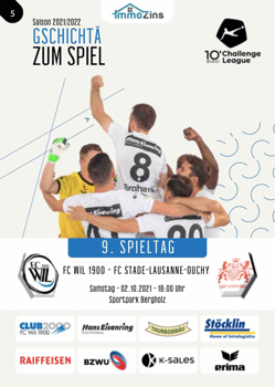 FC Wil 1900 - FC Stade-Lausanne-Ouchy