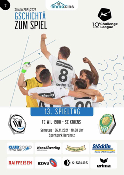 FC Wil 1900 - SC Kriens