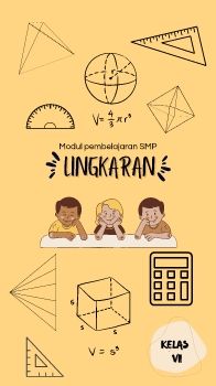 Coklat Ilustrasi simpel ucapan Selamat Hari Kunjung Perpustakaan cerita Instagram 