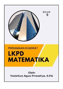 0. LKPD PERSAMAAN KUADRAT