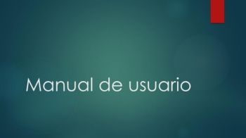 Manual de usuario