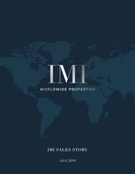 IMI Sales Strategy - Internal - 071719