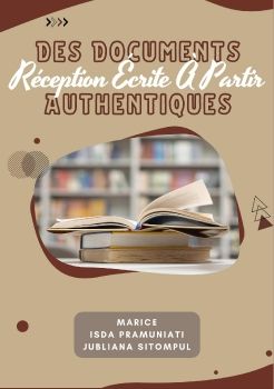 E BOOK RÉCEPTION ÉCRITE À PARTIR DES DOCUMENTS AUTHENTIQUES