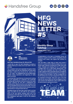 HFG Monthly Group Newsletter #5