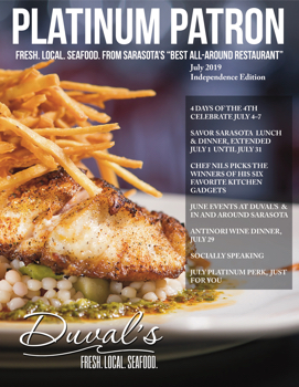 Duval's Platinum Patron E-news Magazine, July 2019