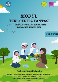 Modul Teks Cerita Fantasi Bermuatan Bernalar kritis