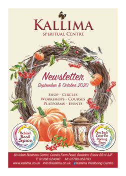 Kallima spiritual Centre - Newsletter - September-October 2020