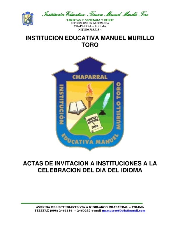 INVITACION A INSTITUCIONES