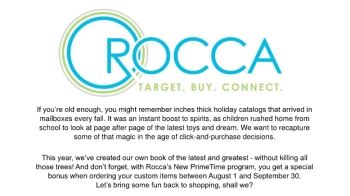 Rocca 2017 Holiday Ideas