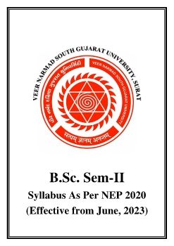 B.Sc Sem-2 Syllabus