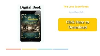 The Lost Superfoods PDF Book Art Rude Download (Free Preview Available)