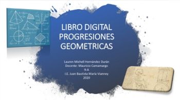 Progresiones geometricas 9-A