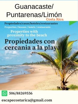 Cercania a la playa,mayo,2018, Guanacaste-Puntarenas