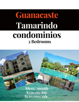 RENT/SALE ,apartments/ Guanacaste.2019