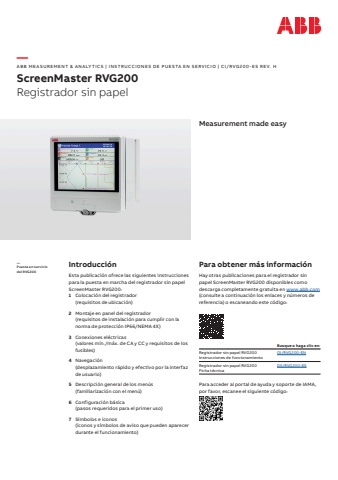 PBL240  CI/RVG200-ES     (16pp A5) booklet