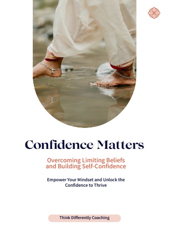 Confidence Matters Workbook