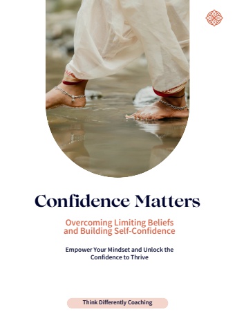 Confidence Matters Workbook final
