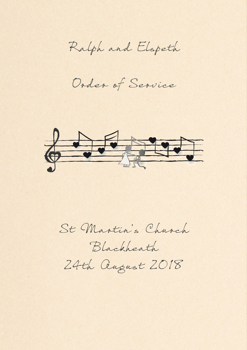 Order of service