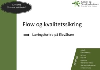 Flow og kvalitetssikring 06.01.20