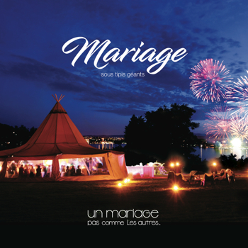 Mariage sous tipi