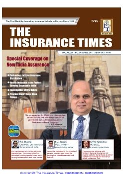 Insurance Times April 2017 Special Issue on Newindia