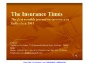 Insurance Times Profile 2015