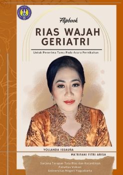 Flipbook Rias Wajah Geriatri untuk Penerima Tamu pada Acara Pernikahan