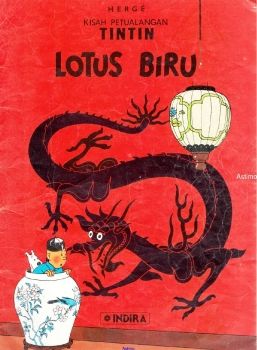 Tintin Lotus Biru