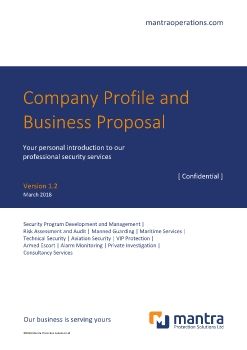 Mantra Company Profile 2018 v1.2