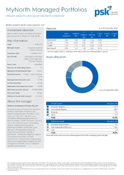 Private Wealth Specialist Growth Assertive PDF Factsheet