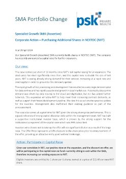 SMA changes rationale_Specialist Growth (Assertive)