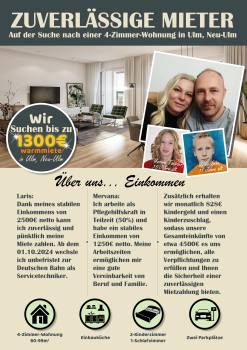 Auf der Suche nach einer Wohnung