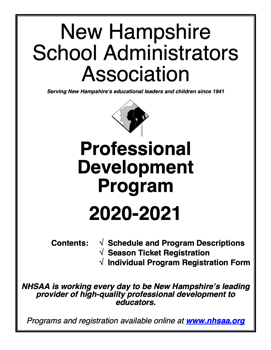 Microsoft Word - 2020-2021 NHSAA Professional Development Schedule.doc