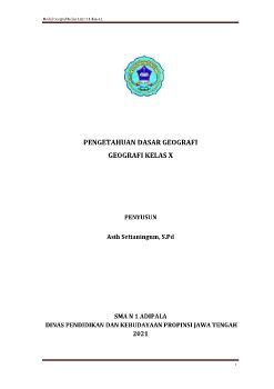 MODUL GEO KD 3.1