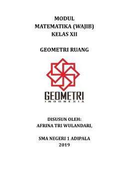 MODUL_MATEMATIKA_WAJIB_KELAS_XII_GEOMETRI 1_Neat