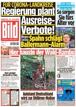 BilD-Zeitung vom (⭐14. Juli 2020)