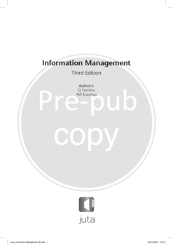 Information Management 3rd Edition